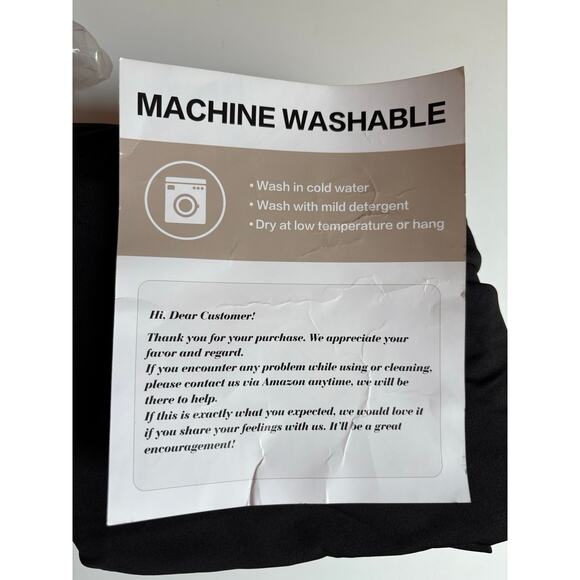 Hussome Lot of 2- 6FT Black Stretch Fitted Tablecloths for Rectangle Tables New - Picture 7 of 9